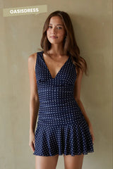 Alessia Polka Dot Mini Dress