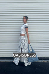 Amaya Cottagecore Tiered Maxi Skirt
