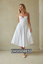Britton Corset Midi Dress