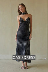 Dovie Polka Dot Midi Dress