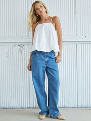 Jenessa Bubble Tank Top