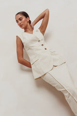 Sweet Treat Sleeveless Top Oat